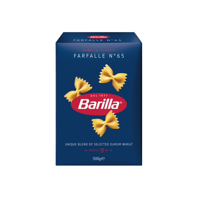 Fideo Farfalle Generose Barilla 500 gramos