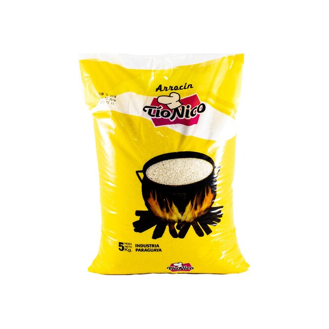 Arroz Amarillo paquete Tío Nico 5 kilos