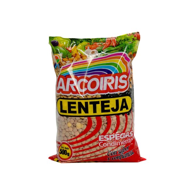 Lenteja Arcoiris 500 gramos