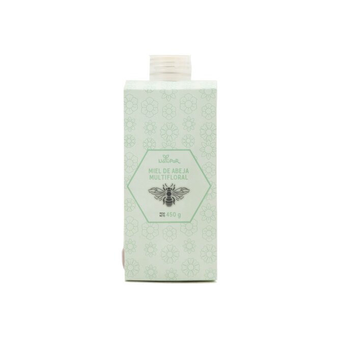 MIEL DE ABEJA MULTIFLORAL NATUPAR 450GR