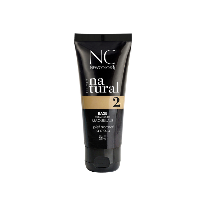 Base líquida para rostro número 2 pomo New Color 35 ml