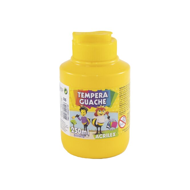 TEMPERA ACRILEX AMARILLO ORO 250 ML