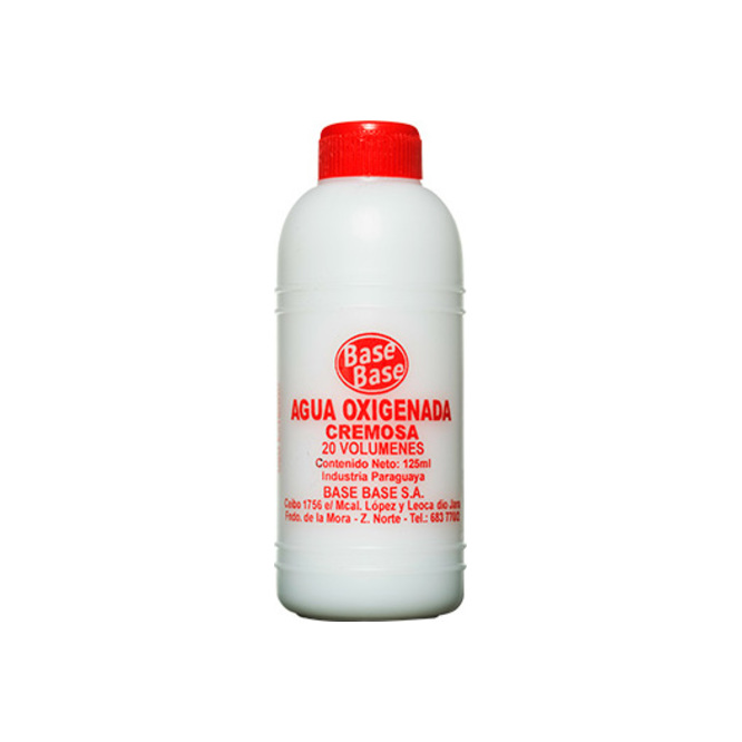 Agua oxigenada 20 vol Base Base 125 ml