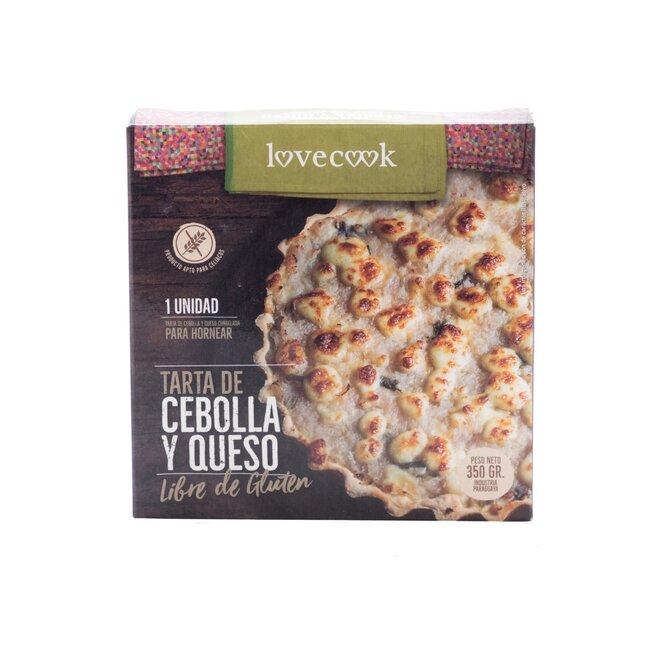 TARTA DCEBOLLA Y QUESO LIBRE DE GLUTEN
