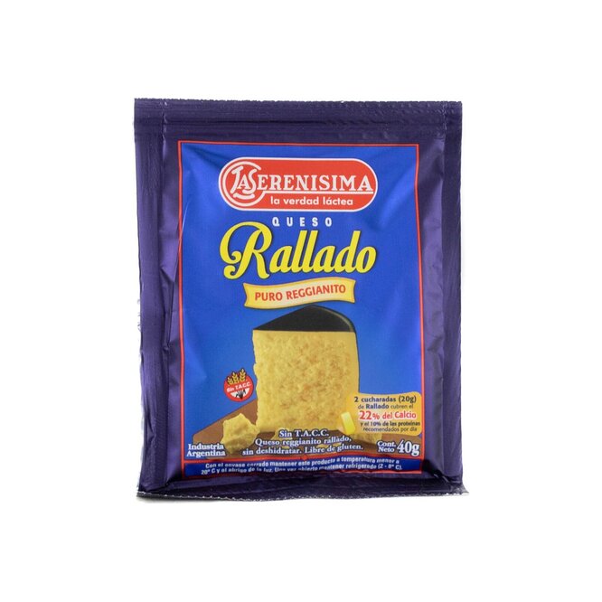 QUESO RALL REGGIANITO 40GR LA SERENISIMA