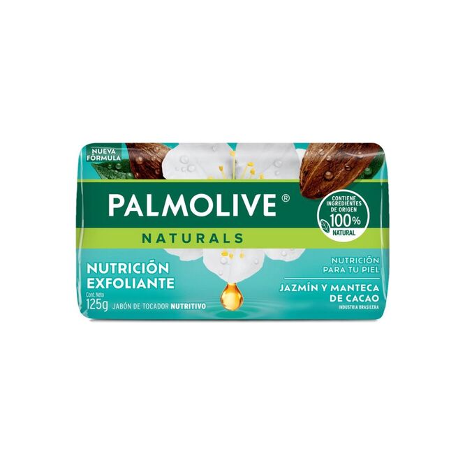 Jabón de tocador jazmín y manteca de cacao Palmolive 125 gramos