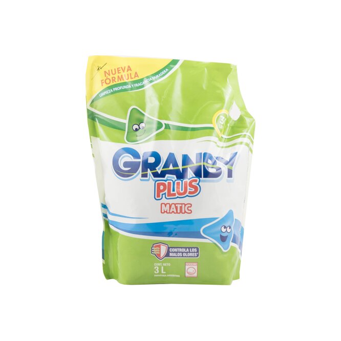 DETERGENT LIQ GRANBY P/ROPA 3LT