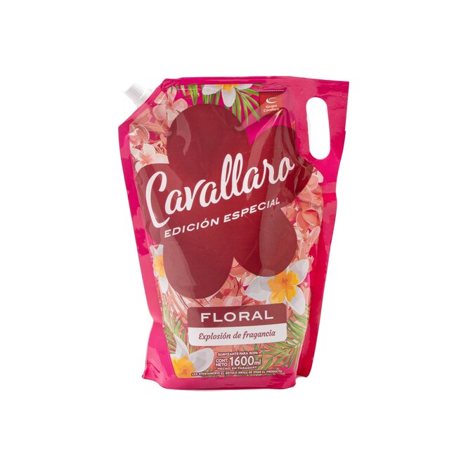 Suavizante para ropa floral Cavallaro 1,6 litros
