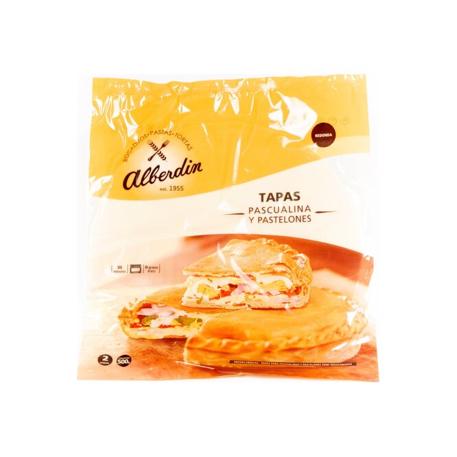 Tapa para pascualina Albardín 500 gramos
