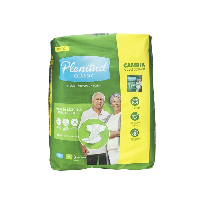 PAÑAL DESEC ADULTOS PLENITUD CLASS M 8UN