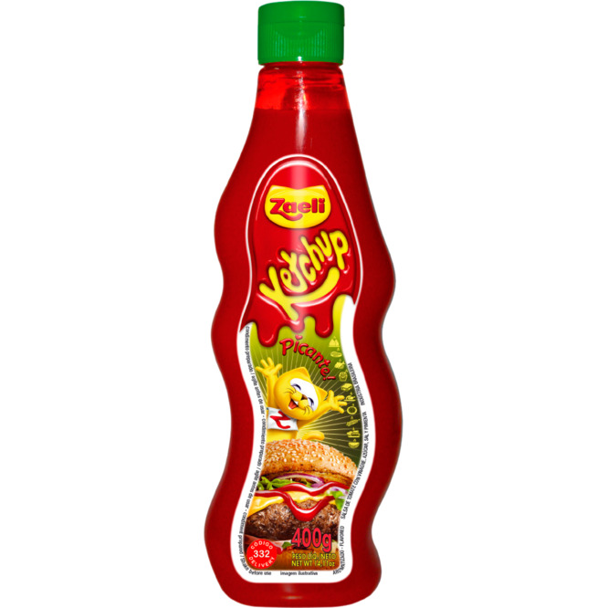 KETCHUP PICANTE 400GR ZAELI FCO