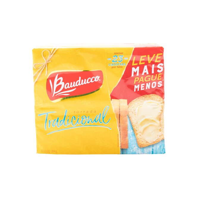 TOSTADA SALADA TRADICIONAL BAUDUCCO 284G