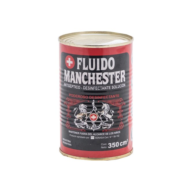 Desinfectante antiséptico líquido en lata Fluido Manchester 350 ml