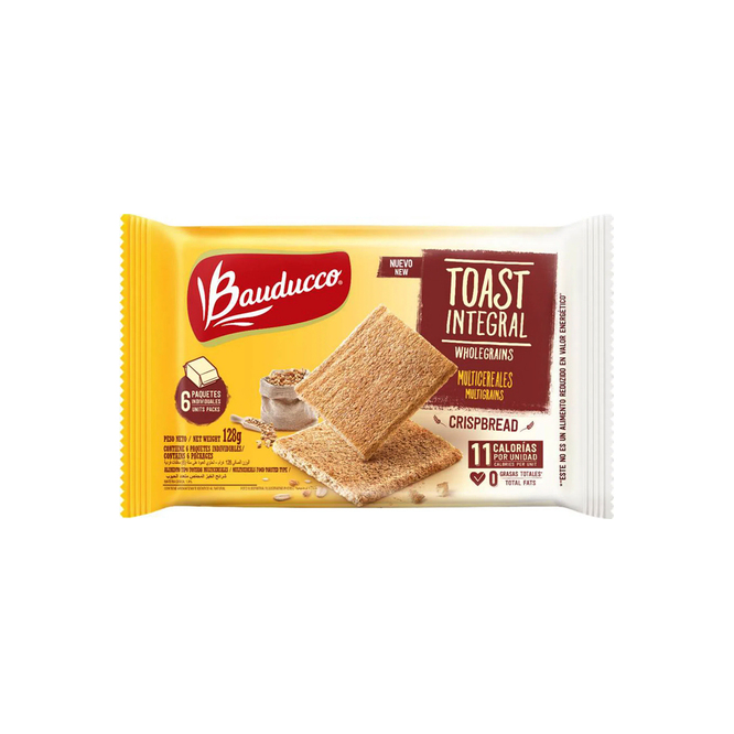 TOSTADA INT MULTICEREALES BAUDUCCO 128GR