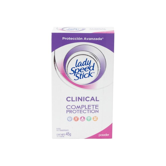 Desodorante Powder Lady Speed Stick 45 gramos
