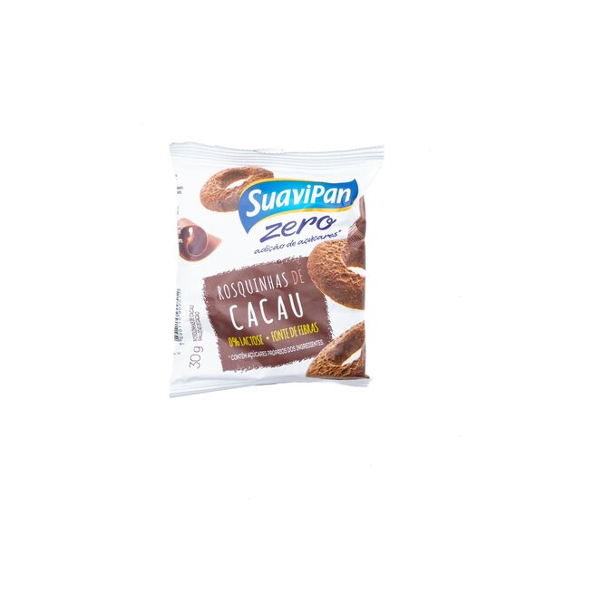 Galletas de cacao sin azúcar Suavipan 30 gramos