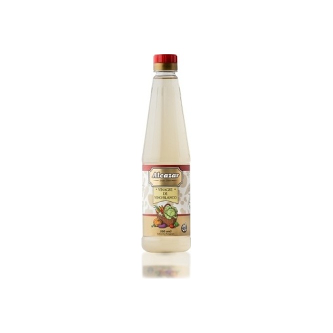 Vinagre de vino blanco botella Alcanzar 500 ml