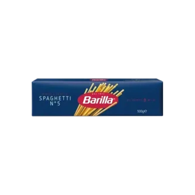 Fideo Spaghetti en Caja Barilla 500 gramos