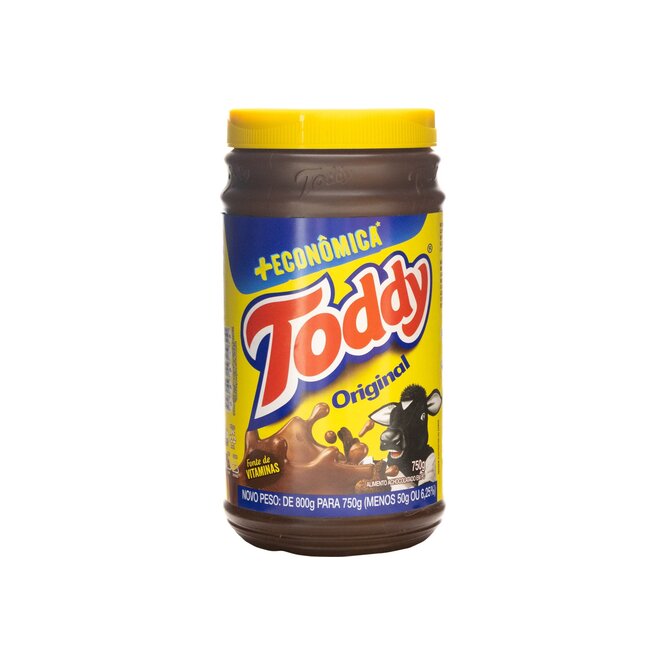 Chocolatada en polvo original Toddy 750 gramos