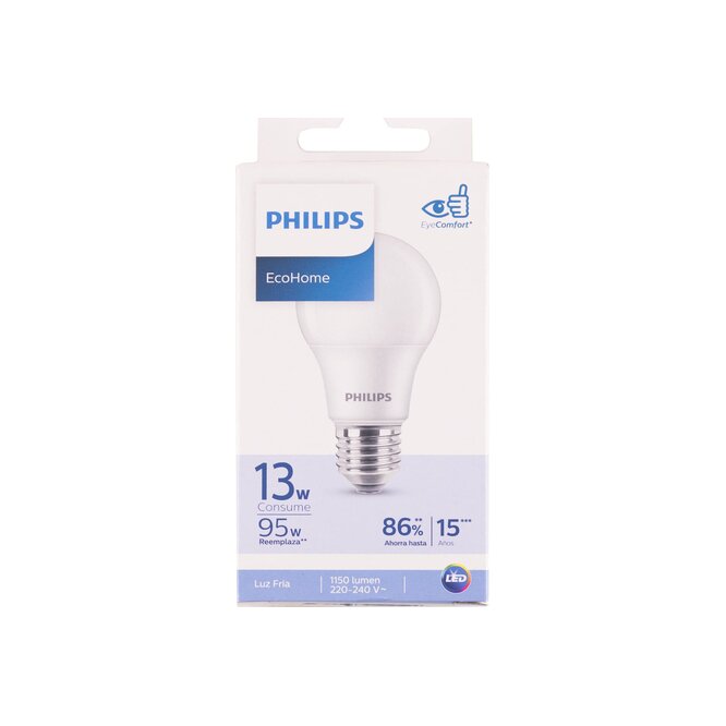 Foco LED luz fría 13W Philips