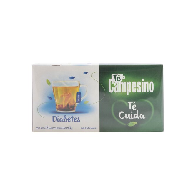 TE CAMPESINO DIABETES 25 SAQUITOS 3GR