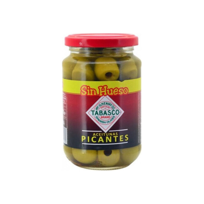 ACEITUNA TABASCO S/HUESO 340GR