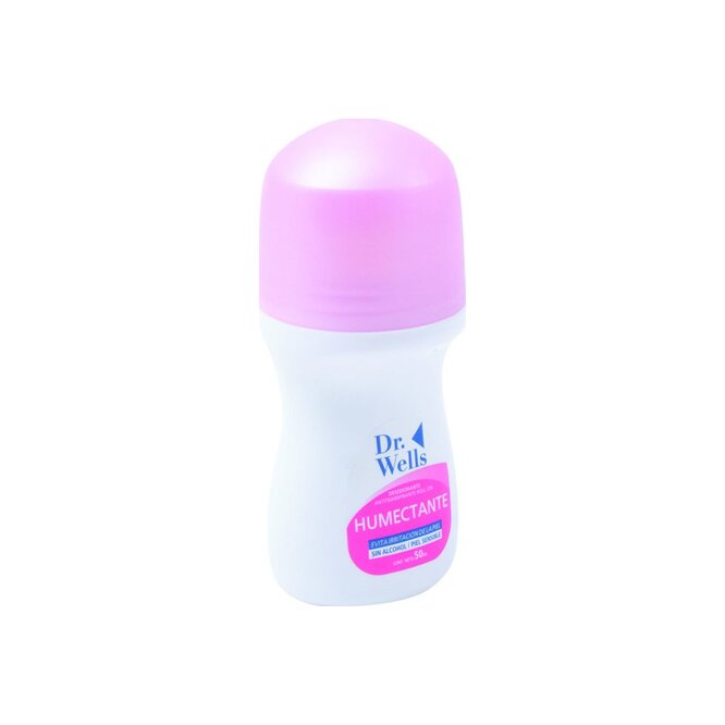 Desodorante humectante sin alcohol roll-on Dr. wells 50 ml