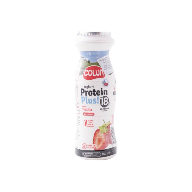YOGHURT PROTEIN PLUS S/FRUT 190GR COLUN