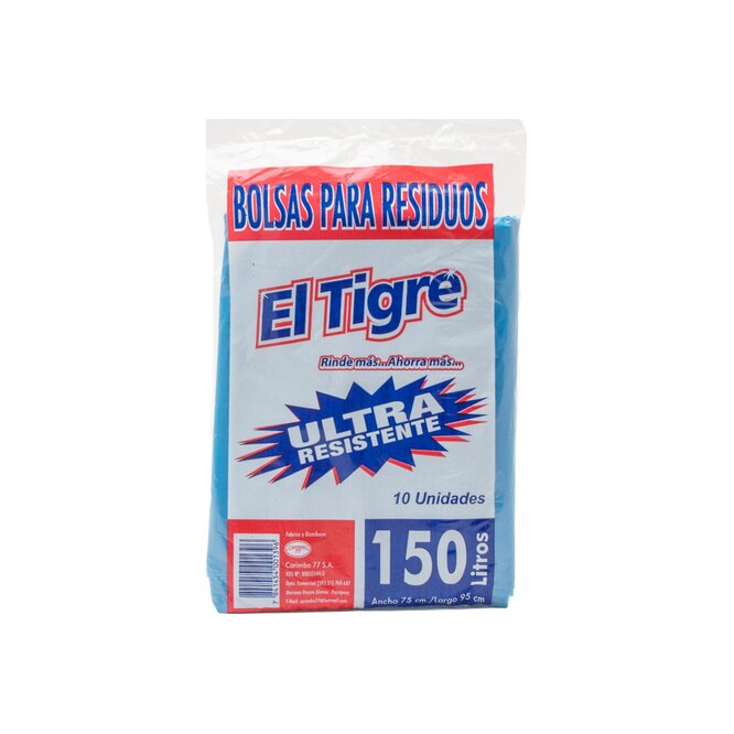BOLSA DE RESIDUO ULTRARESISTENTE EL TIGR