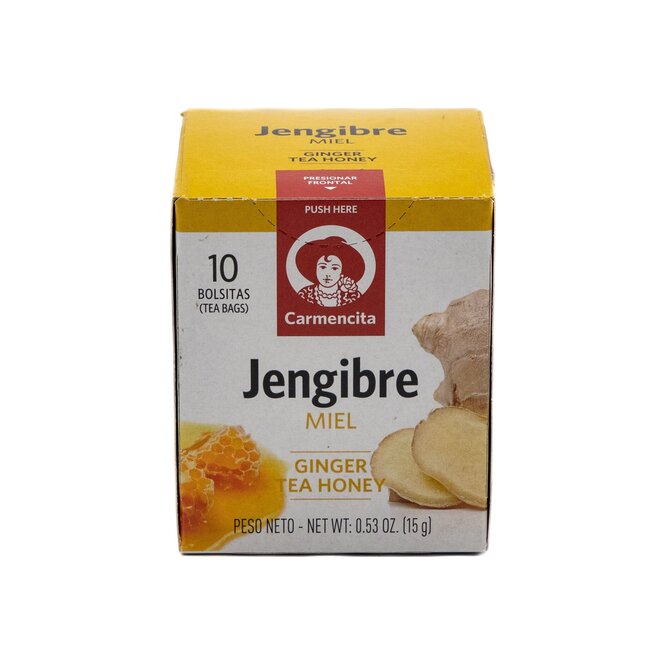 Té jengibre y miel con especias Carmencita 10 unidades