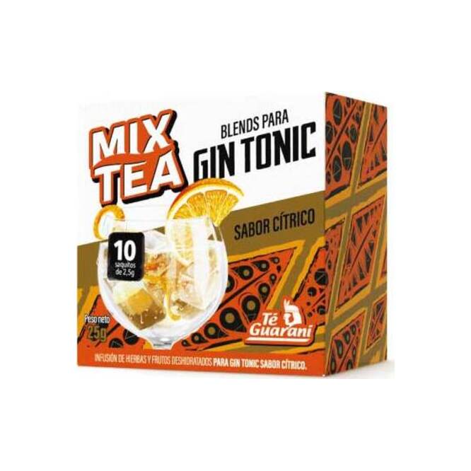 Blends para gin tonic sabor cítrico Té Guaraní 10 unidades
