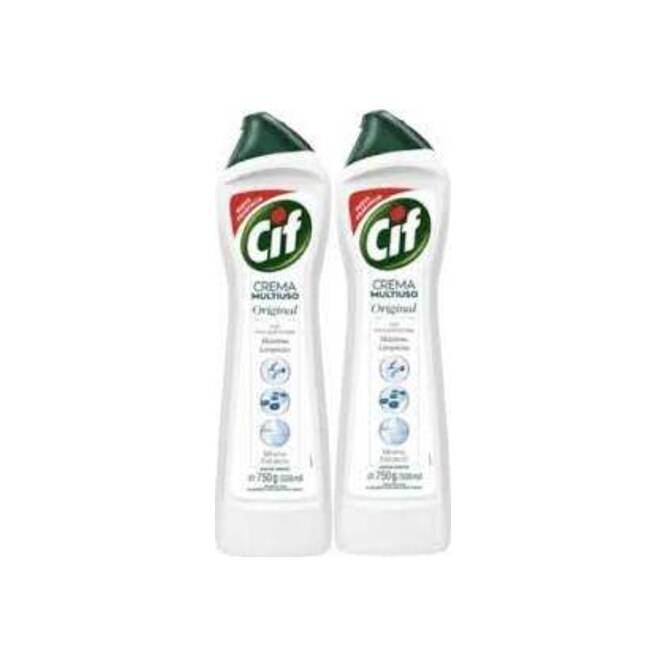 Crema multiuso original en pack Cif 750 gramos