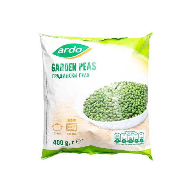 Arvejas guisante finos Ardo 400 gramos