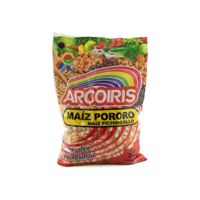 Maíz pororó paquete Arcoíris 200 gramos