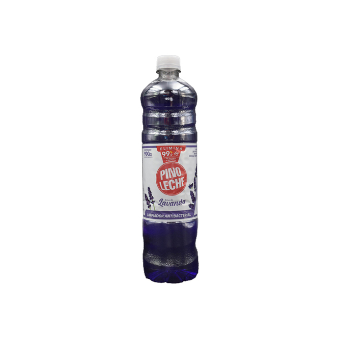 Limpiador bactericida con aroma lavanda en botella descartable Pinoleche 950 ml