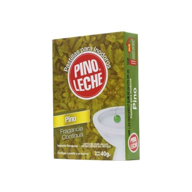 Pastilla para Inodoro Pino Pino en caja Pinoleche 40 gramos
