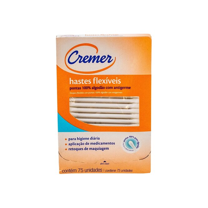 Hisopos en Caja Cremer 75 unidades