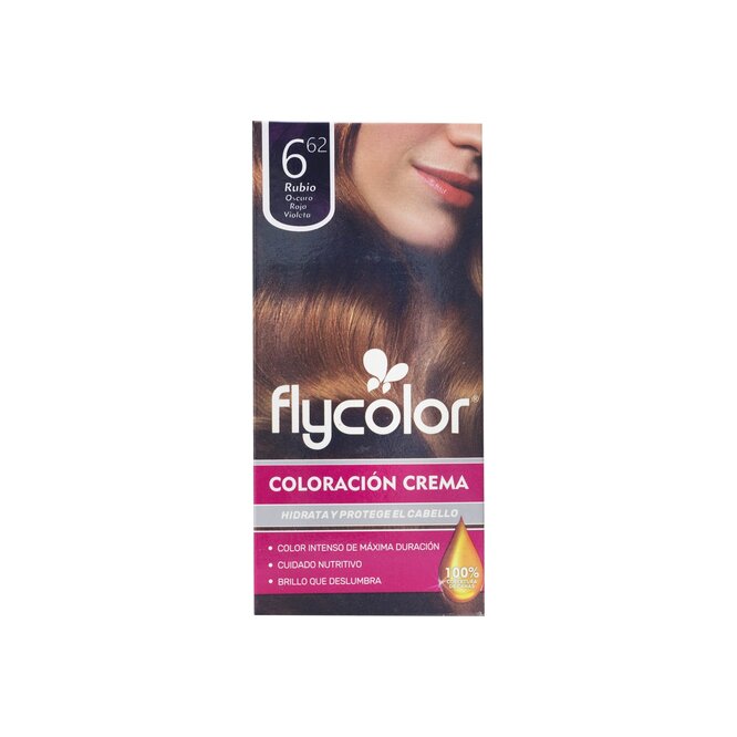 TINTE FLY COLOR RUB OSC ROJO VIOLET 6.62