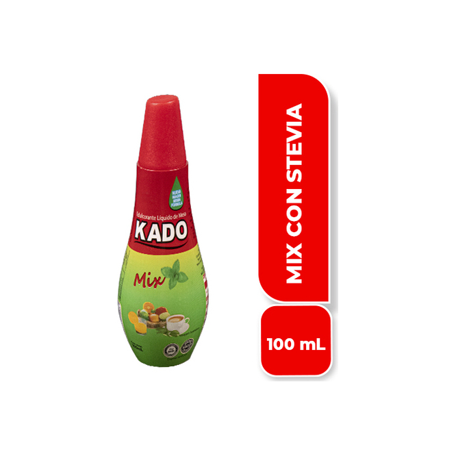 Edulcorante liquido con Stevia botella Kado 100 ml