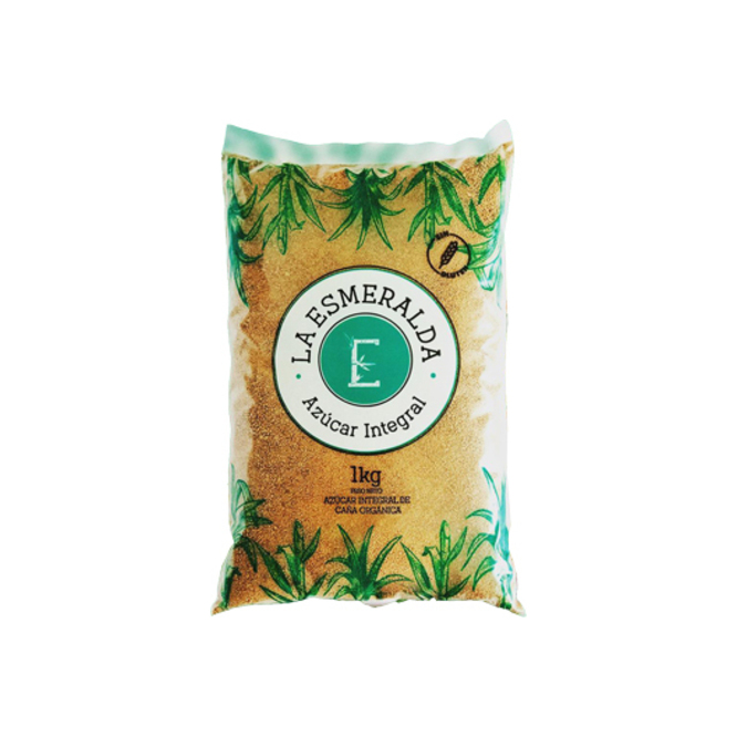 Azúcar integral Esmeralda 1 kilo