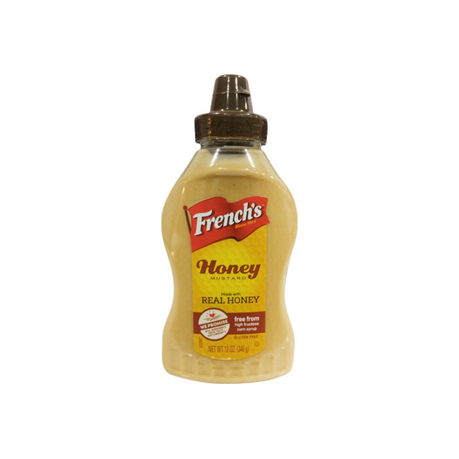 MOSTAZA CON MIEL 340GR FRENCHS FRAS
