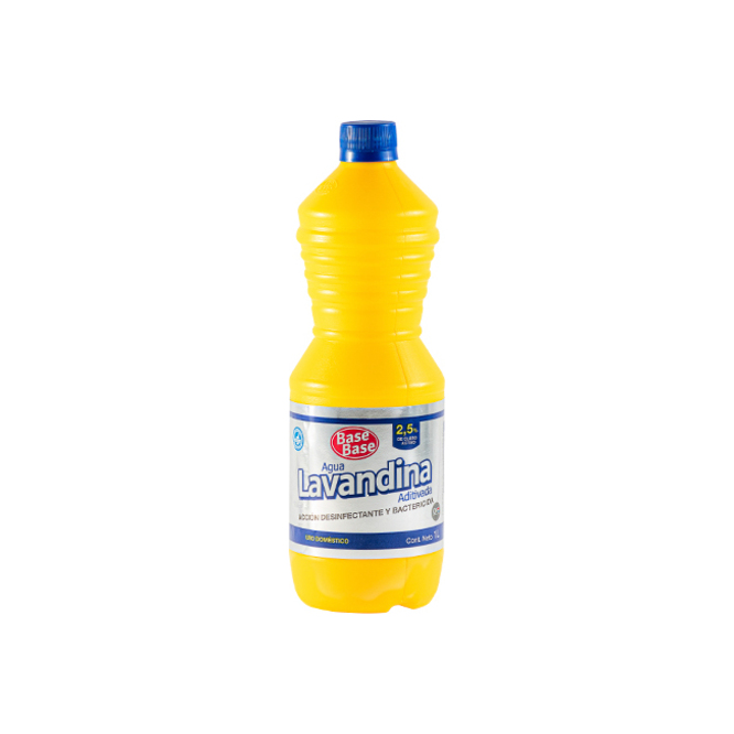 Lavandina 2,5% Base Base 1 litro