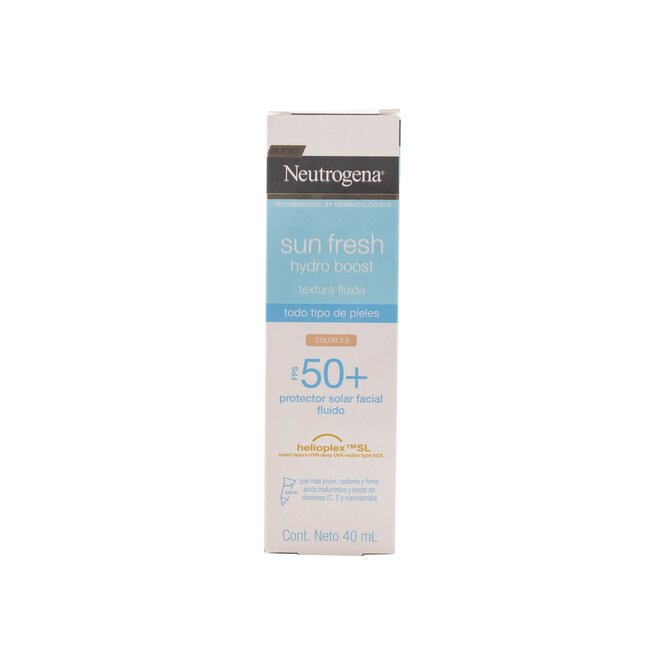 Protector solar con color 2.0 Neutrogena 40 ML