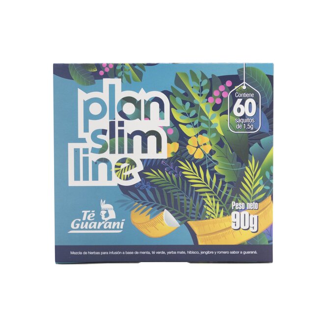 Té plan slime line en saco Guaraní 60 unidades