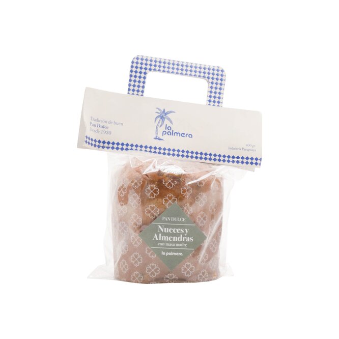 PAN DULCE NUECES/ALMEND 400GR LA PALMERA