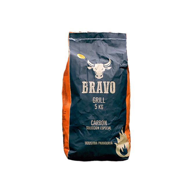 Carbón vegetal Bravo Grill 5 kilos