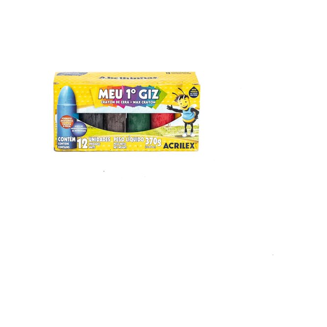 CRAYOLA GIGANTE 12 COLORES ACRILEX BLIS
