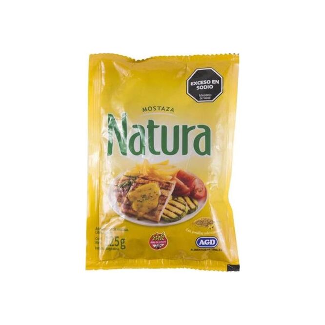 Mostaza libre de gluten Natura 125 gramos