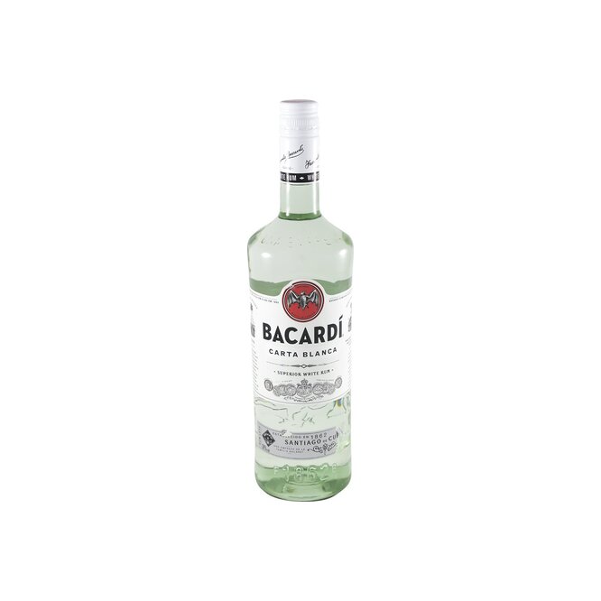 Ron Carta Blanca Bacardi 980 ml