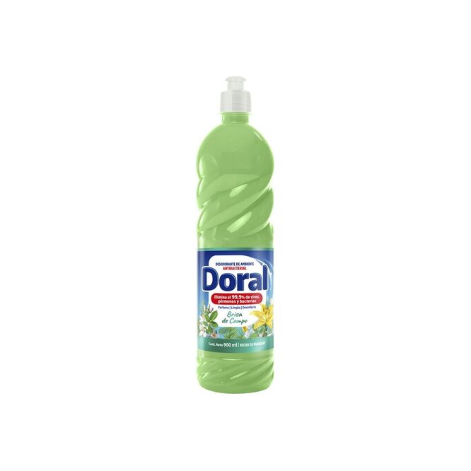 Desodorante de ambiente brisa de campo botella Doral 900 ml